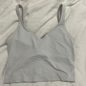White Lululemon Align Tank Too